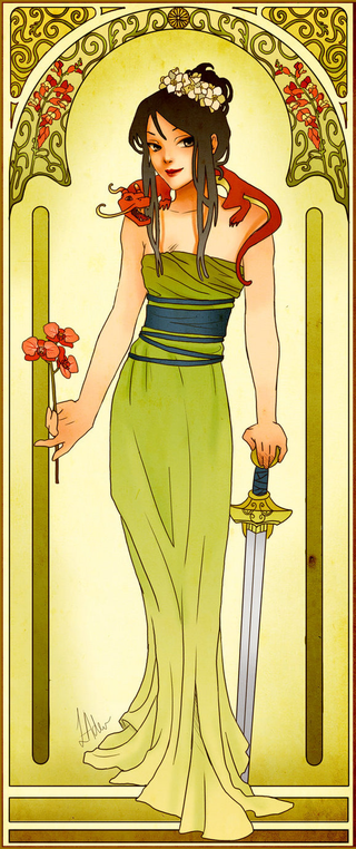 Illustration for article titled Art Nouveau Heroes, Heroines and More